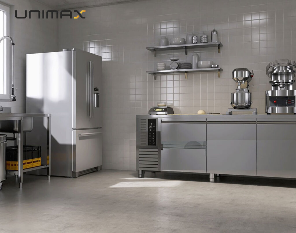 Ứng dụng của tủ mát công nghiệp trong bếp nhà hàng