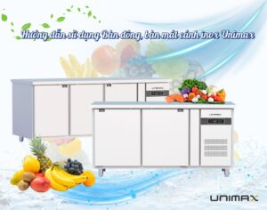 Hướng dẫn sử dụng bàn đông bàn mát cánh innox Unimax