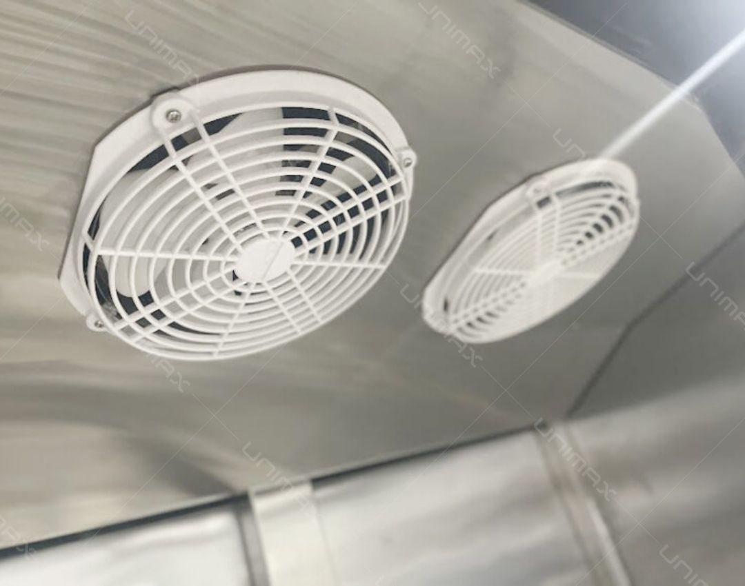 công nghệ làm lạnh tủ mát công nghiệp Unimax